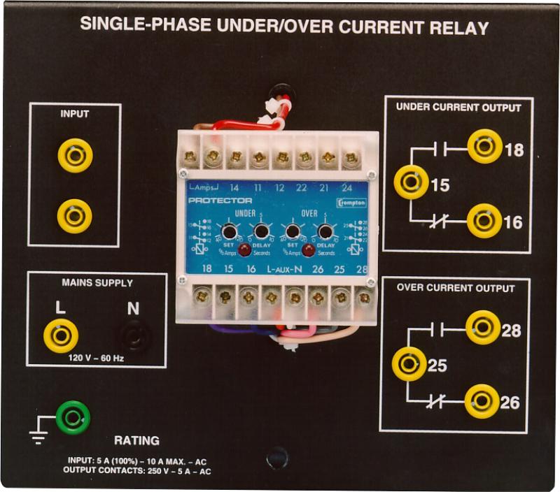 Labvolt Series By Festo Didactic Single Phase Under Over Current