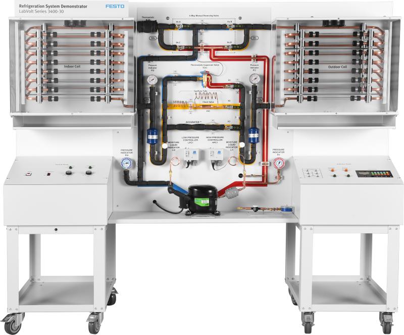 LabVolt Series by Festo Didactic Refrigeration System Demonstrator
