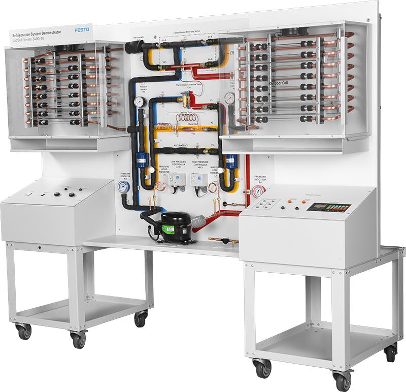LabVolt Series by Festo Didactic Refrigeration System Demonstrator