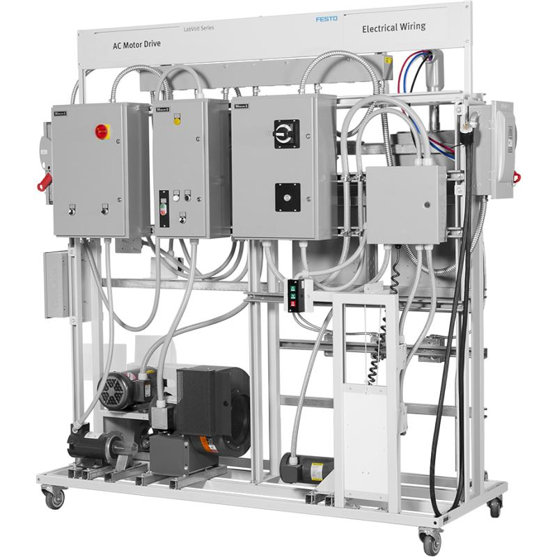 LabVolt Series by Festo Didactic Industrial Wiring Training System